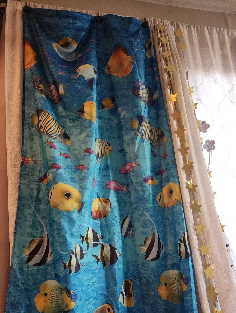 Tropical Fish Shower Curtain